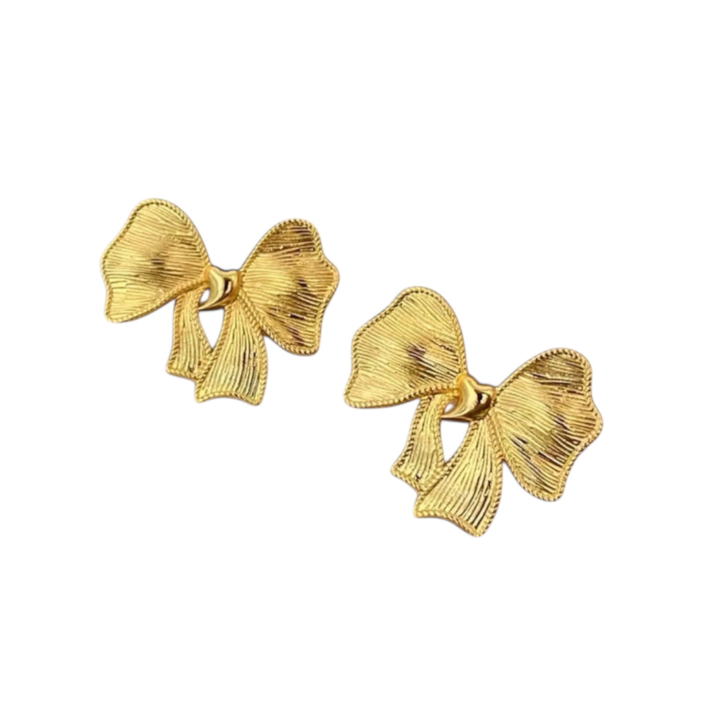 bow earring