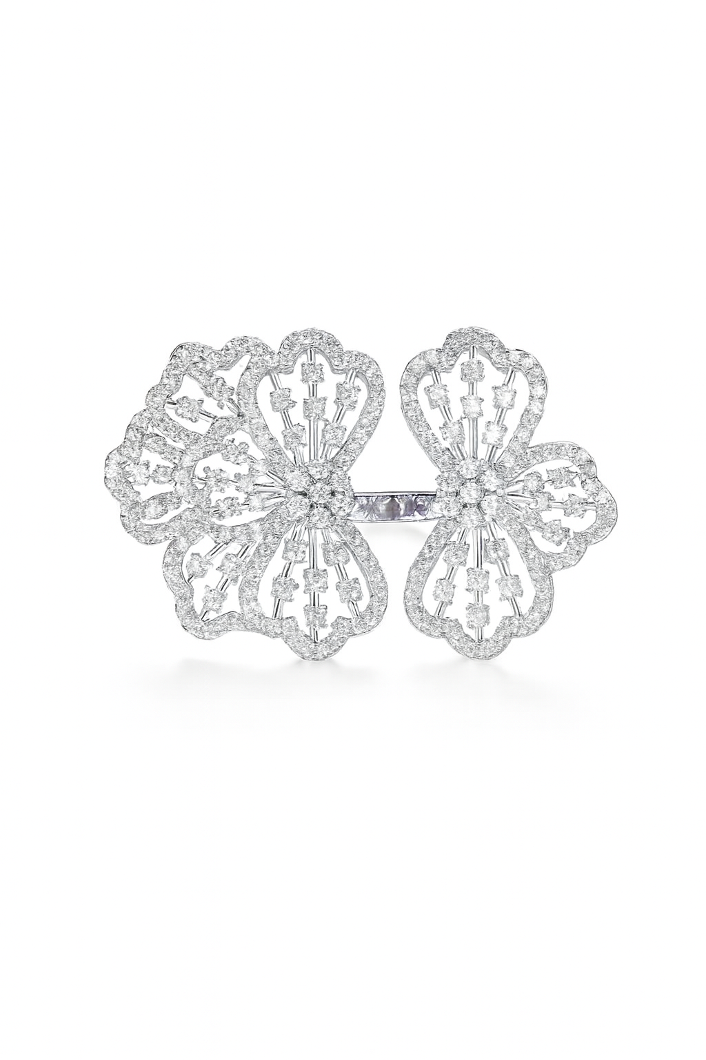 Radiant Bloom Gold Ring resizable