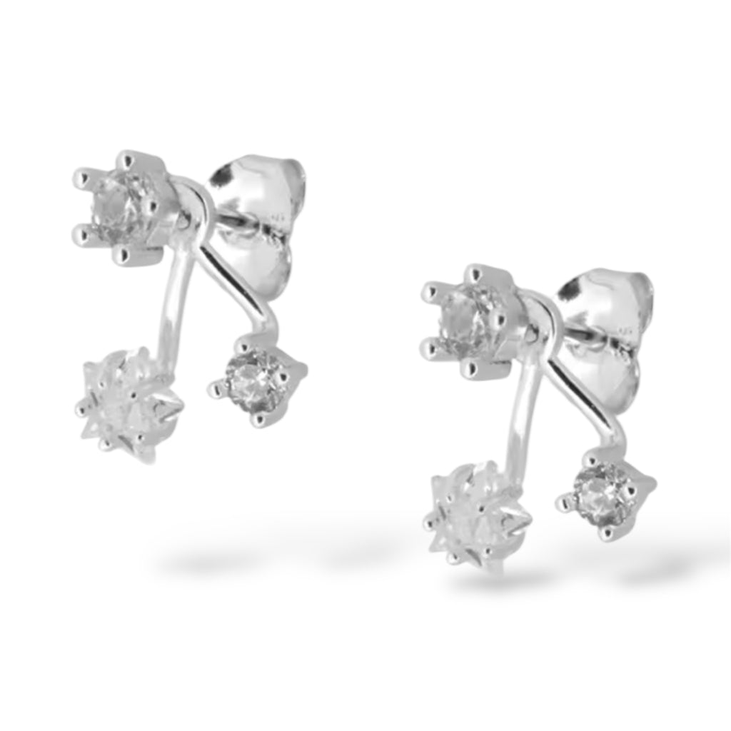 925 Sterling Silver StarStud Earrings