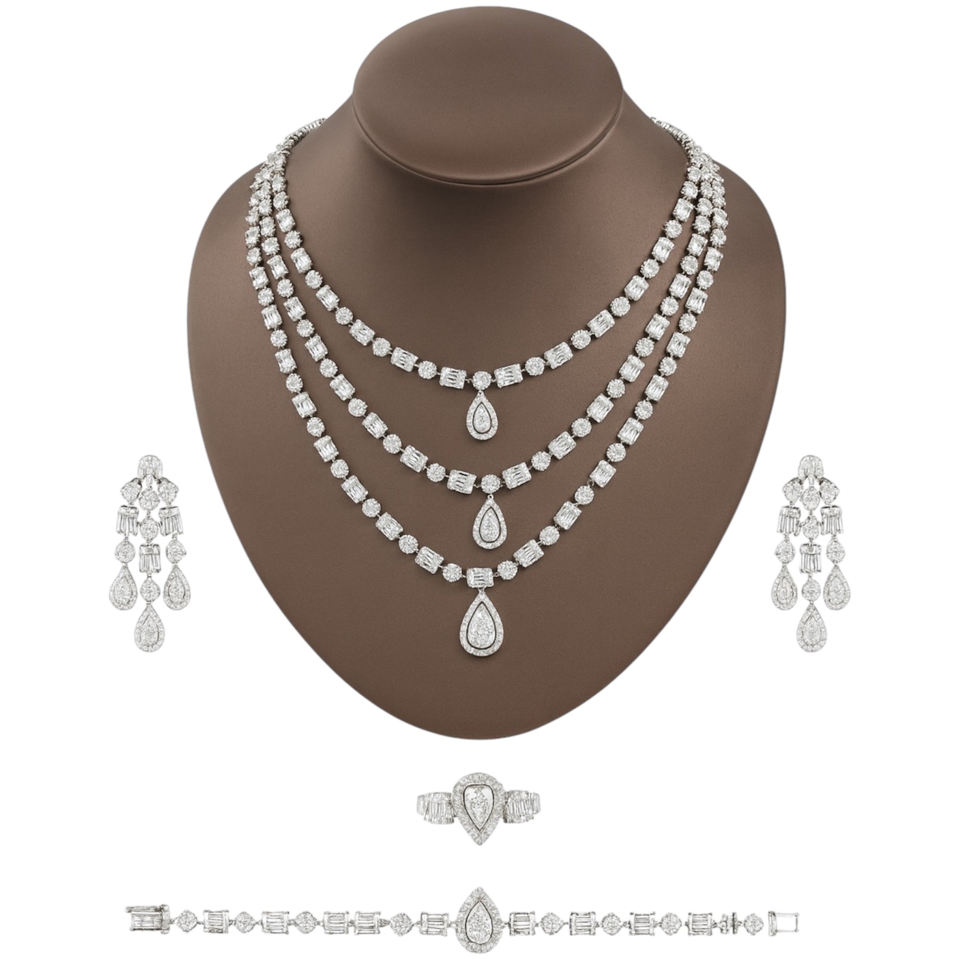 three layers luxury occasions set