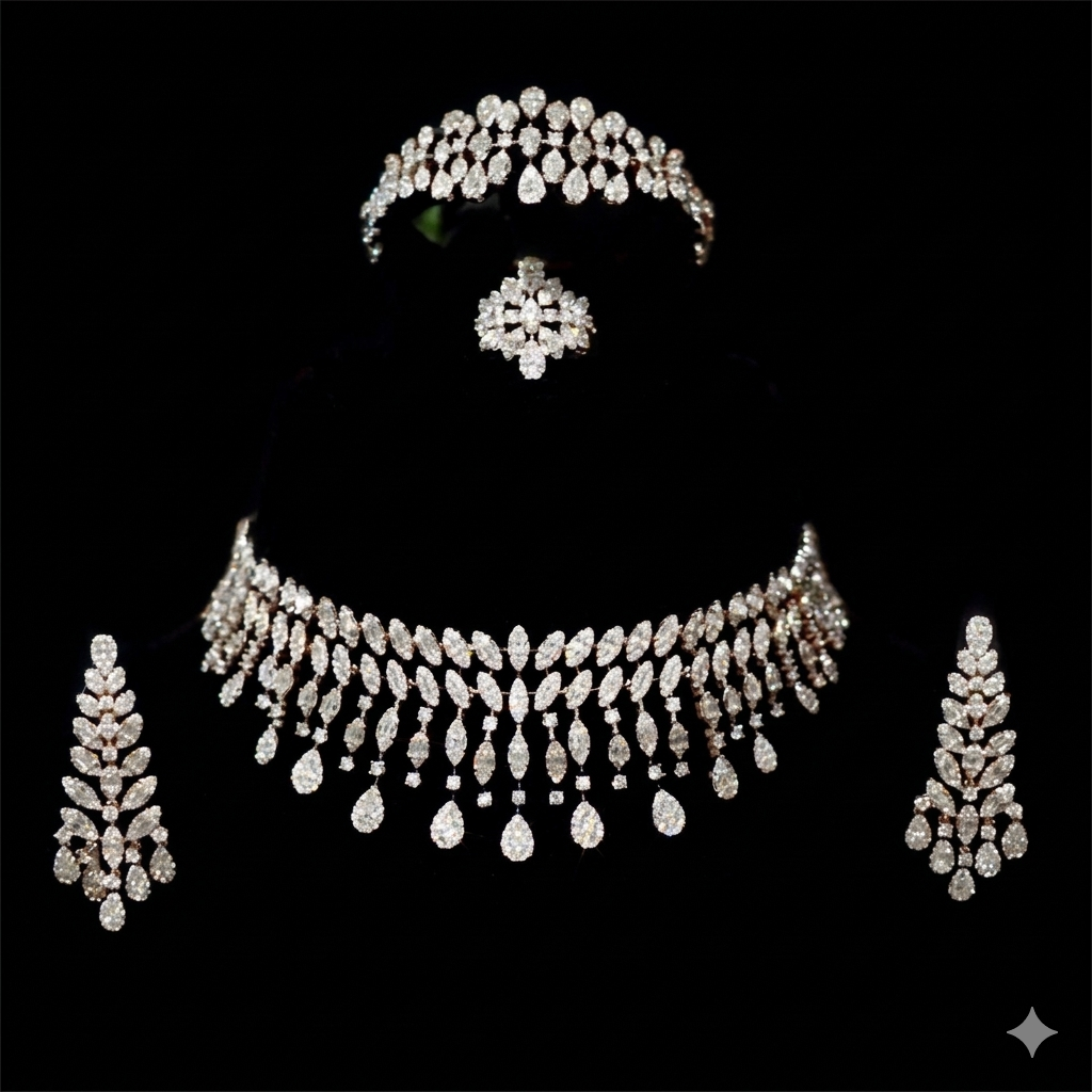 The Radiant Empress Collection: Cubic Zirconia Grand Suite