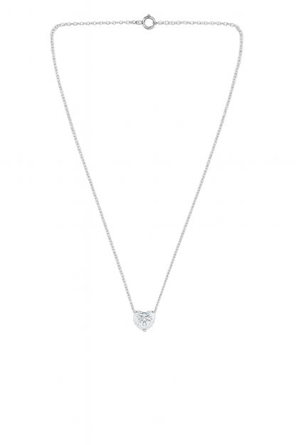 heart silver 925 necklace