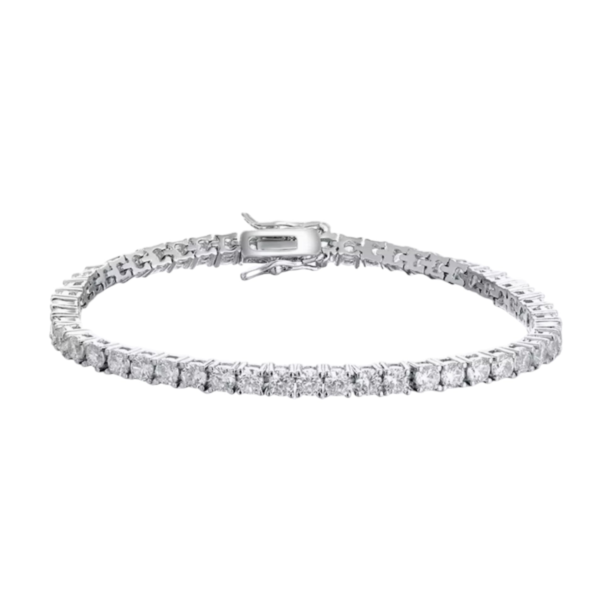 2 MM 925 silver Tennis bracelet
